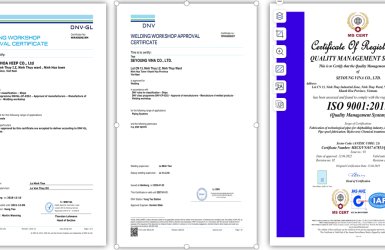 CERTIFICATES
